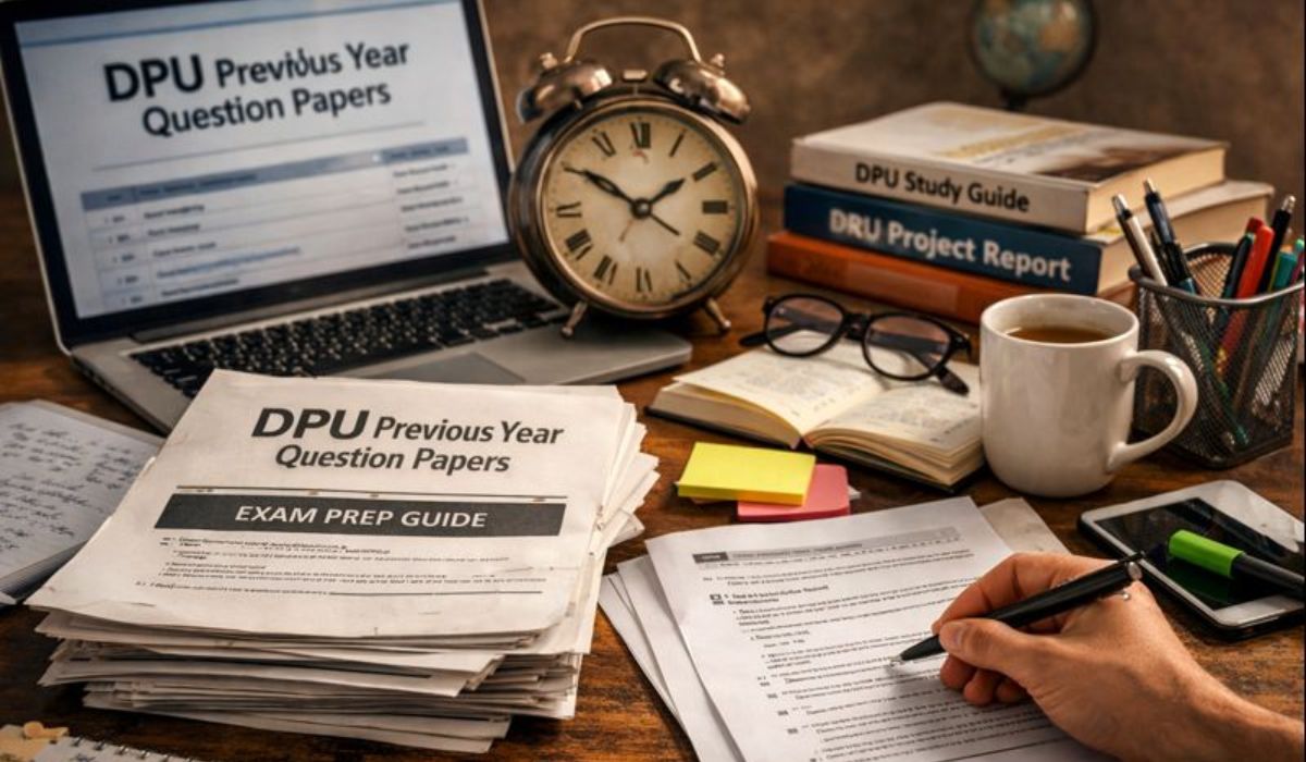 DPU previous year question papers and study material for exam preparation
